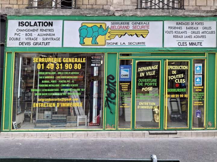serrurier professionnel Paris 20e arrondissement